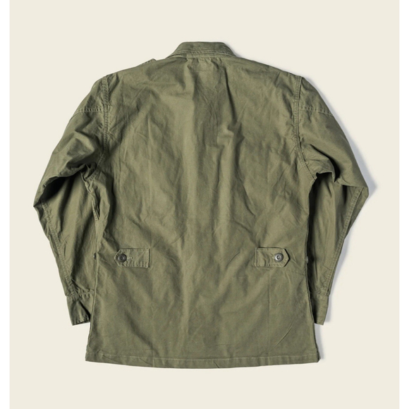 1963 1st Model Tropical Jungle Fatigue Jacket Bronson USA FAST SHIP Size L - Picture 8 of 16